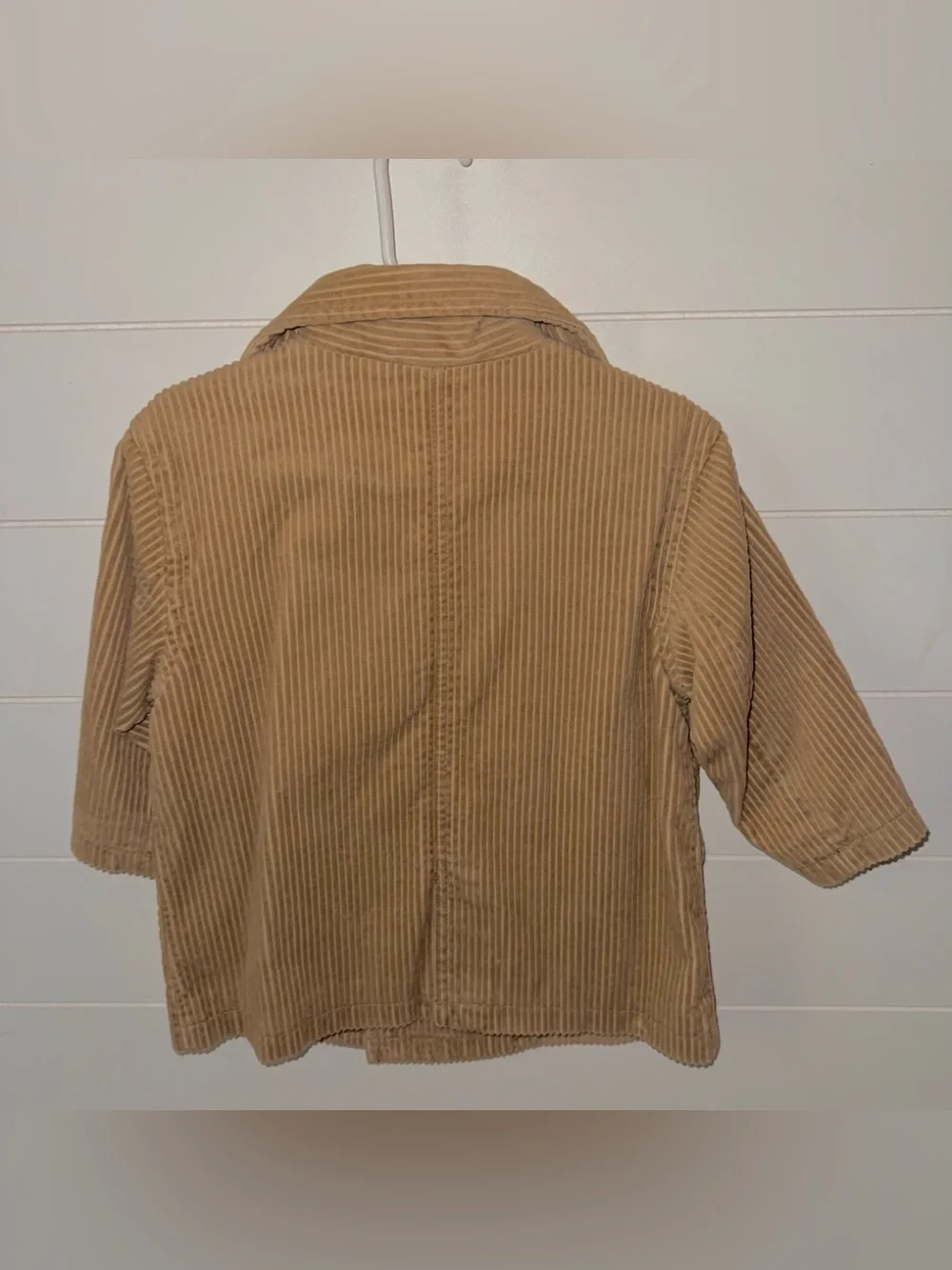 Gymboree Tan fifth Fleet Corduroy Double-Breasted Peacoat Jacket
